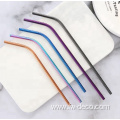 reusable stainless steel drinking straws